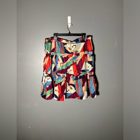 Marc Jacobs Dresses & Skirts - Marc Jacobs Silk Blend Tiered Ruffle Mini Skirt Size 12